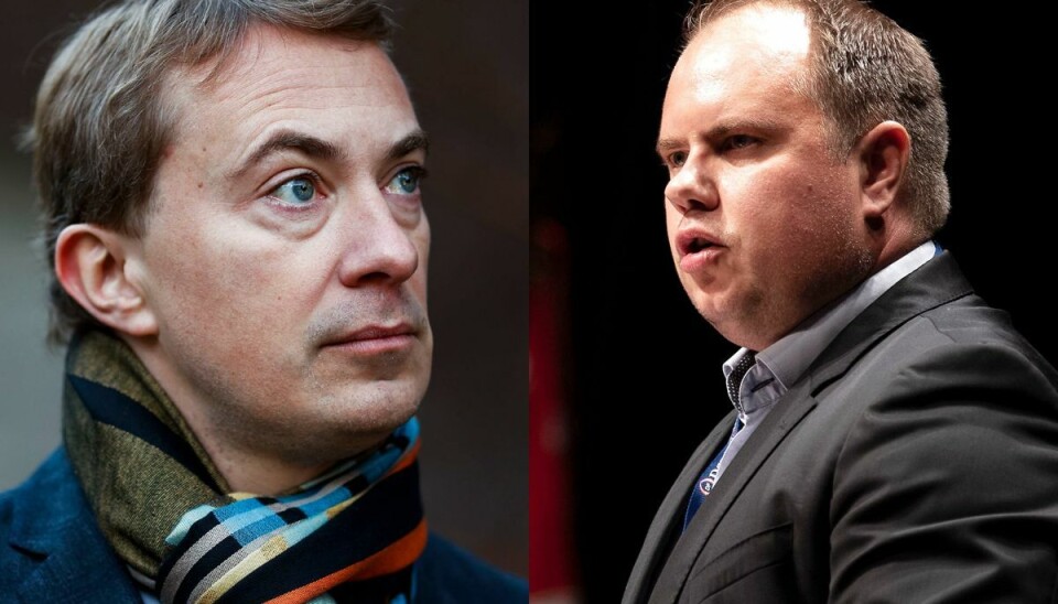 - Morten ligger som han har redt Martin Henriksen lader ikke til at have meget sympati til overs for den nye formand for Dansk Folkeparti, Morten Messerschmidt.