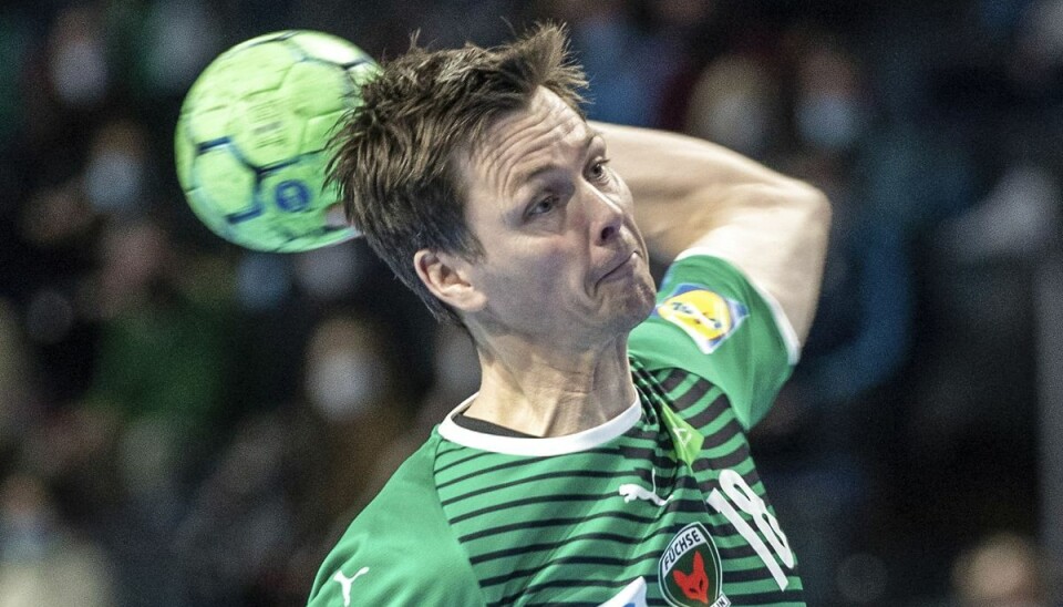 Füchse Berlin-spilleren Hans Lindberg ligger nummer tre på Bundesligaens topscorerliste. (Arkivfoto) Füchse Berlin-spilleren Hans Lindberg ligger nummer tre på Bundesligaens topscorerliste. (Arkivfoto)