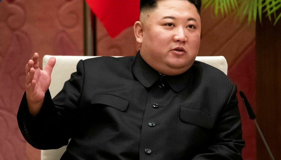 Nordkorea med Kim Jong-Un i spidsen - mistænkes for at have foretaget endnu en missiltest