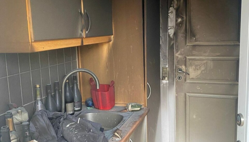 Sådan så bryggerset ud efter branden Sådan så bryggerset ud efter branden
