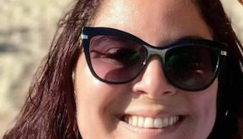 Det er denne kvinde, 31-årige Paola Miranda-Rosa, der er forsvundet.