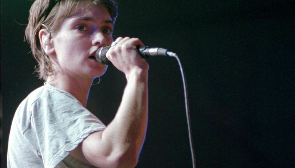 Irske Sinead O'Connor, der her ses på Roskilde Festival tilbage i 1995, har mistet sin teenage-søn.