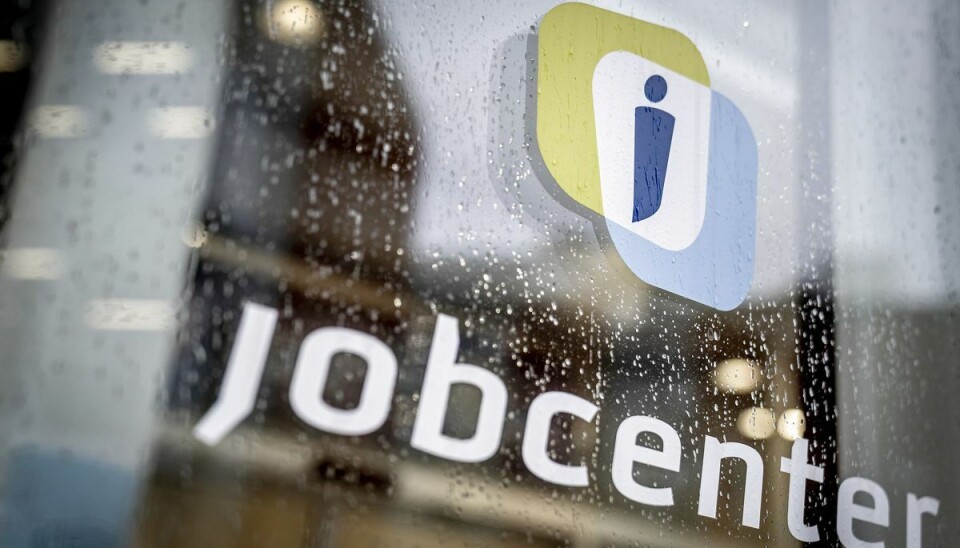 Jobcenter på Gammel Køge Landevej i København, tirsdag den 19. januar 2021.