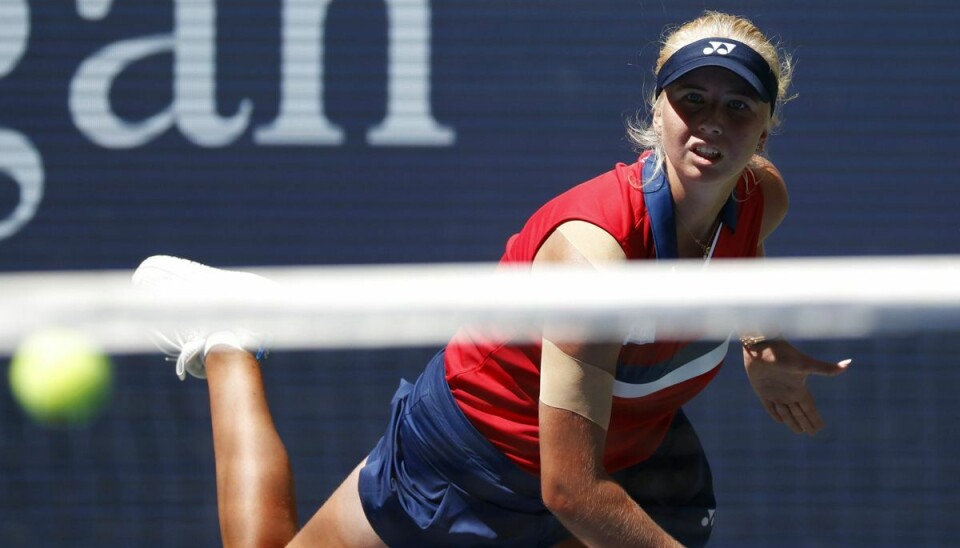 Clara Tauson gik videre til anden runde i en WTA-turnering i Melbourne. (Arkivfoto)