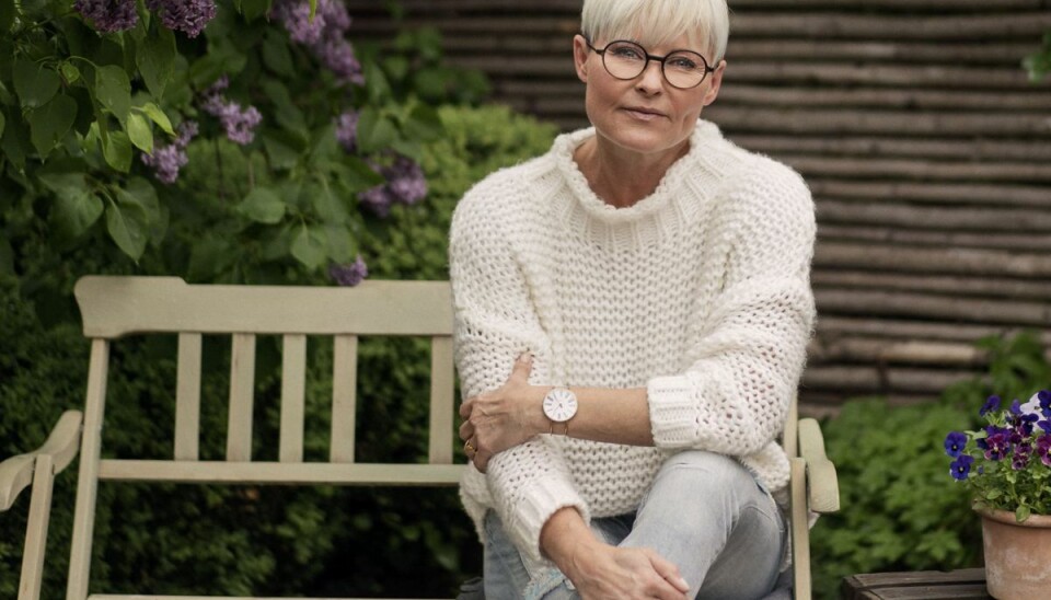 Line Baun Danielsen, her fotograferet i sit hjem i Gentofte, har mistet sin elskede hund, Gumle.