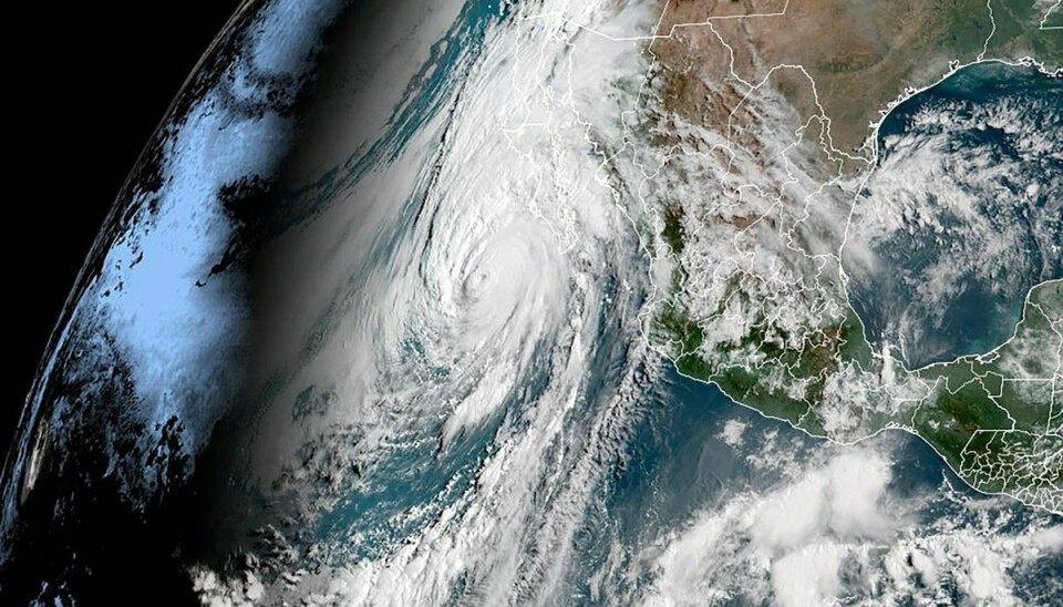 Den tropiske storm har fået navnet 'Hurricane Hilary', som kan oversættes til orkanen Hilary. En orkan er en kraftig tropisk storm. (Arkivfoto).