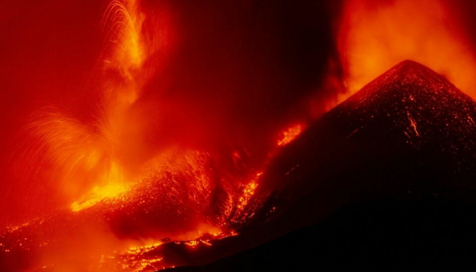 Den 3324 meter høje vulkan Etna er den højeste aktive vulkan i Europa. Den er gået i udbrud med jævne mellemrum over de seneste 500.000 år. Senest natten til mandag.