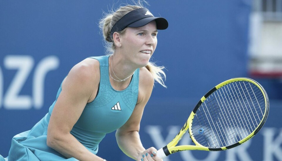 Caroline Wozniacki tabte onsdag i Montreal i Canada til Wimbledon-mesteren Marketa Vondrousova.