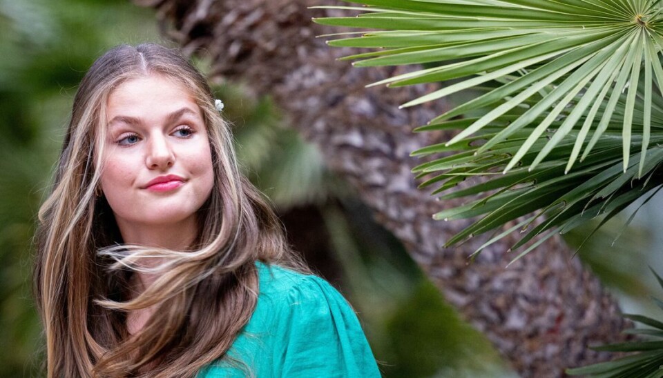 Kronprinsesse Leonor, der efter sommerferien tager fat på en tre år lang militæruddannelse på General Military Academy i Zaragoza Kronprinsesse Leonor, der efter sommerferien tager fat på en tre år lang militæruddannelse på General Military Academy i Zaragoza