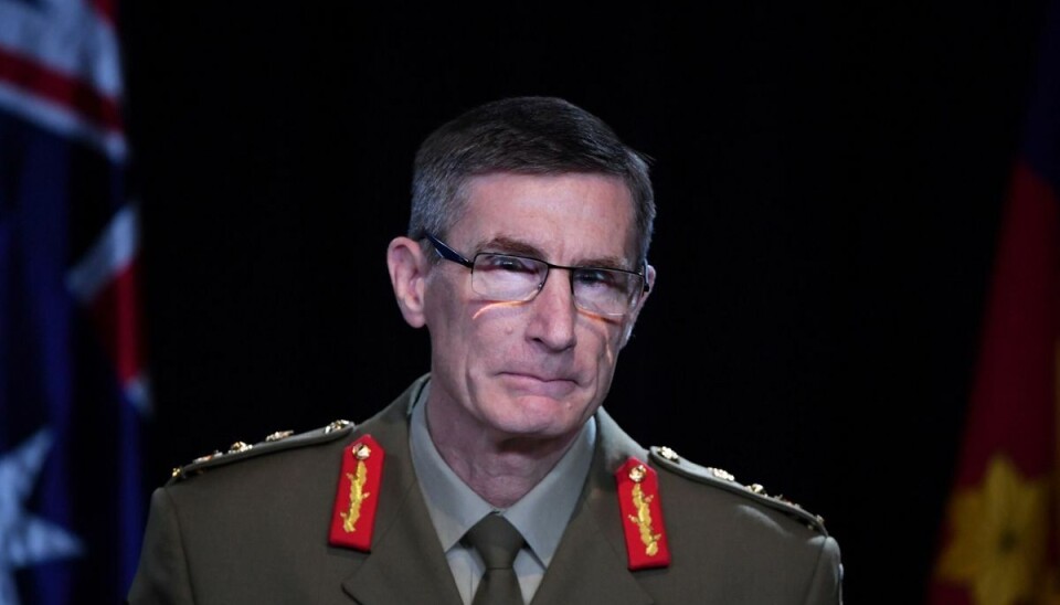 Forsvarschef Angus Campbell beskriver ulykken som et 'forfærdeligt øjeblik'. (Arkivfoto). Forsvarschef Angus Campbell beskriver ulykken som et 'forfærdeligt øjeblik'. (Arkivfoto).