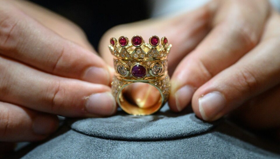 Ringen gik for 6,7 millioner kroner. Ringen gik for 6,7 millioner kroner.