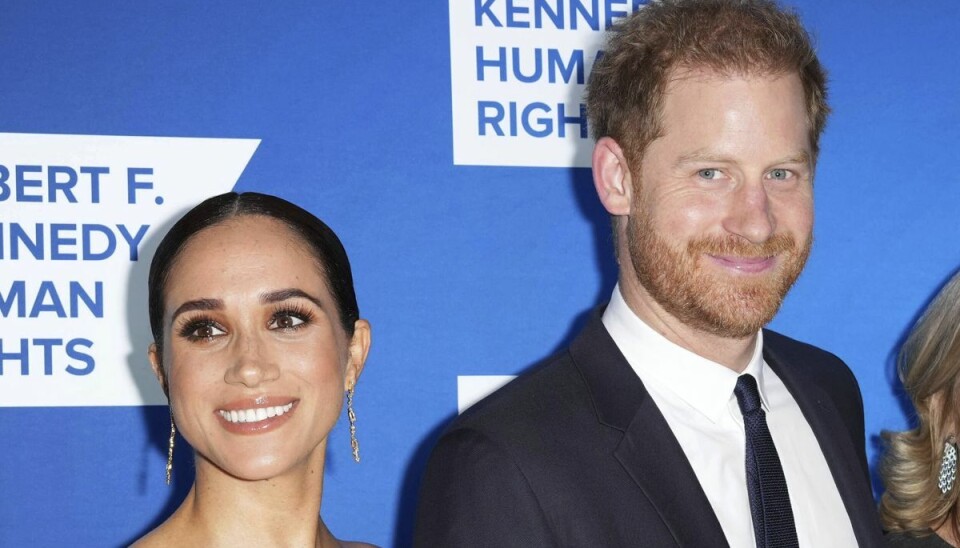 Hertuginde Meghan og hertug Harry blev gift i 2018. Siden er de flyttet til Californien og har fået sønnen Archie Harrison Mountbatten-Windsor og senest datteren Lilibet Diana Mountbatten-Windsor. (Arkivfoto).