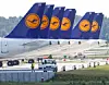 Tyske Lufthansa er hårdt ramt – første kvartal af 2020 gav et minus på næsten 16 milliarder kroner. Arkivfoto: Scanpix.