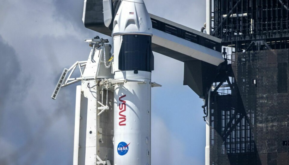 Andreas Mogensen skal lørdag sendes afsted i denne raket, der skal bringe ham op til den internationale rumstation, ISS.