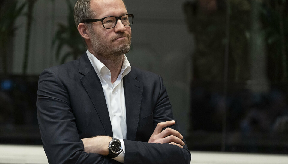 Morten Bæk blev tidligere i august sendt hjem fra Forsvarsministeriet. (Arkivfoto). Morten Bæk blev tidligere i august sendt hjem fra Forsvarsministeriet. (Arkivfoto).