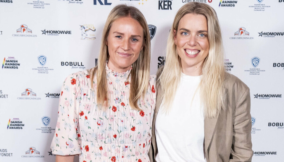 Signe Vadgaard og Cathrine Gjørtsvang Vadgaard har været kærester siden 2017. I 2020 stiftede de familie, som nu er blevet til en firkløver, efter at parrets lille søn er kommet til verden. (Arkivfoto).