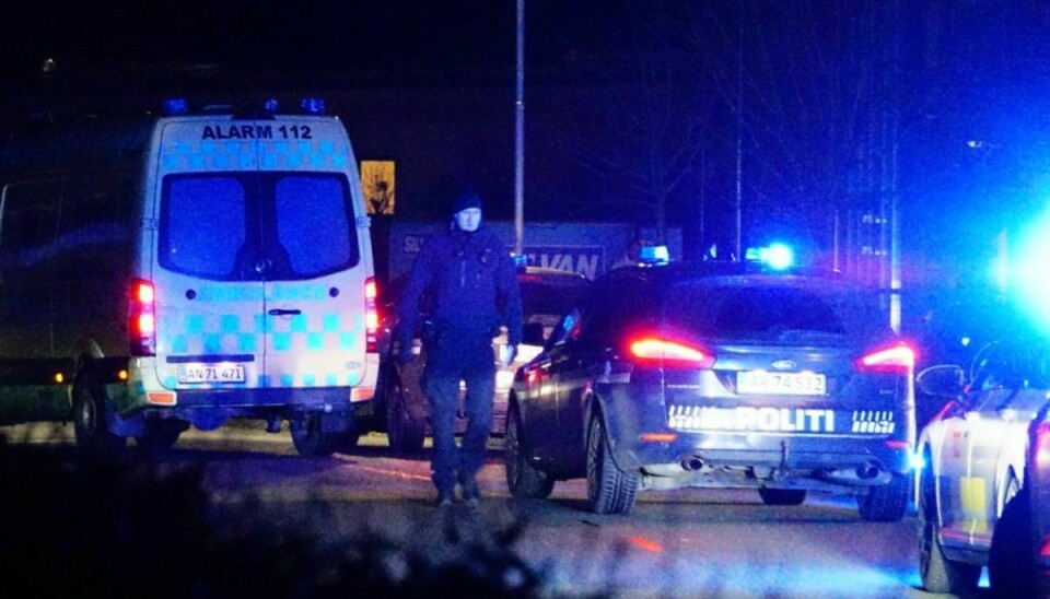 En 25-årig mand blev i februar skudt og dræbt, mens han sad i en bil. Foto: Presse-fotos.dk.