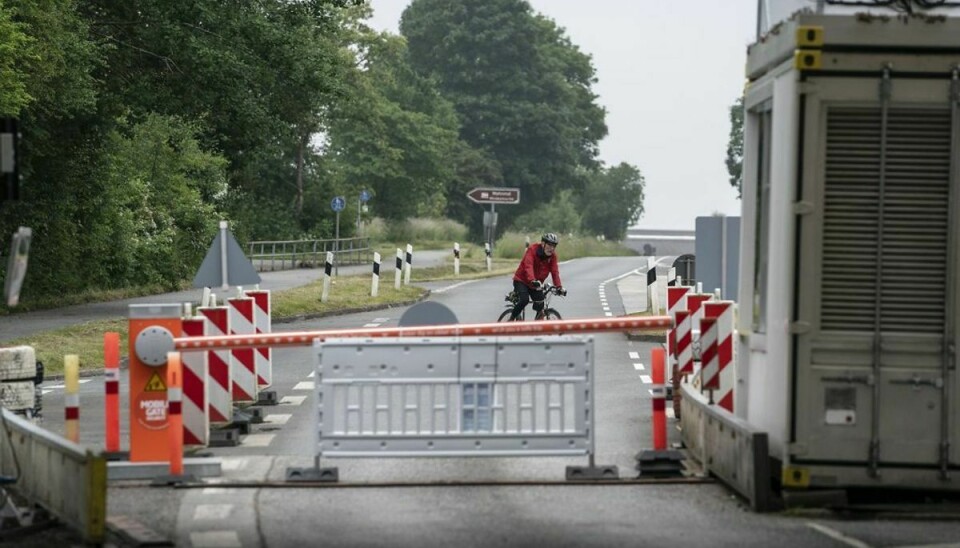 Den dansk-tyske grænse er åbenbart slet ikke så lukket. Foto: Scanpix