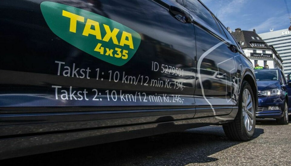 Københavns Politi har rejst tiltale mod Taxaselskabet Taxa 4×35 for overtrædelse af GDPR-lovgivning. KLIK VIDERE OG SE HVORFOR. Foto: Søren Bidstrup/Ritzau Scanpix