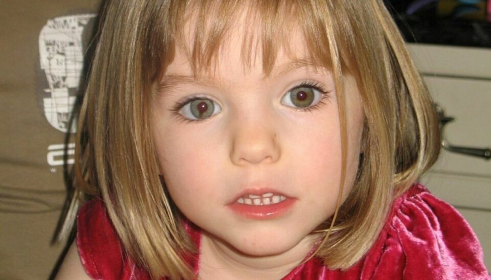 Den tyske anklager Hans Christian Wolters skulle i et brev til Madeleine McCanns forældre have skrevet, at der er bevis for, at Madeleine McCann er død. Foto: Handout / METROPOLITAN POLICE / AFP