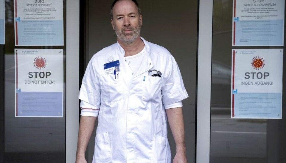 (ARKIV) Thomas Benfield, der professor i smitsomme sygdomme og overlæge på Hvidovre Hospital, har brugt dexamethason på en dansk coronapatient. Foto: Linda Kastrup/Ritzau Scanpix (ARKIV) Thomas Benfield, der professor i smitsomme sygdomme og overlæge på Hvidovre Hospital, har brugt dexamethason på en dansk coronapatient. Foto: Linda Kastrup/Ritzau Scanpix