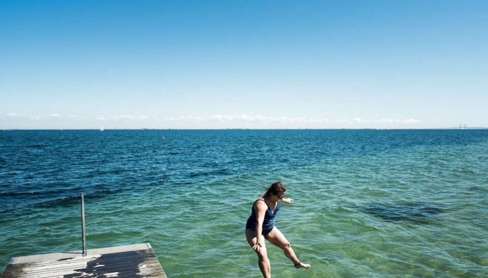 Sådan bliver den danske sommer Se om der bliver vejr til at bade i Danmark de kommende tre måneder. Foto: Ida Marie Odgaard/Scanpix 2017