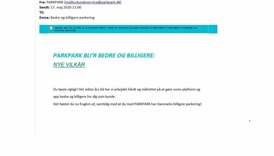 Er det her tydeligt, at der er tale om en gennemgribende ændring af betalingsmodellen? Screenshot Er det her tydeligt, at der er tale om en gennemgribende ændring af betalingsmodellen? Screenshot