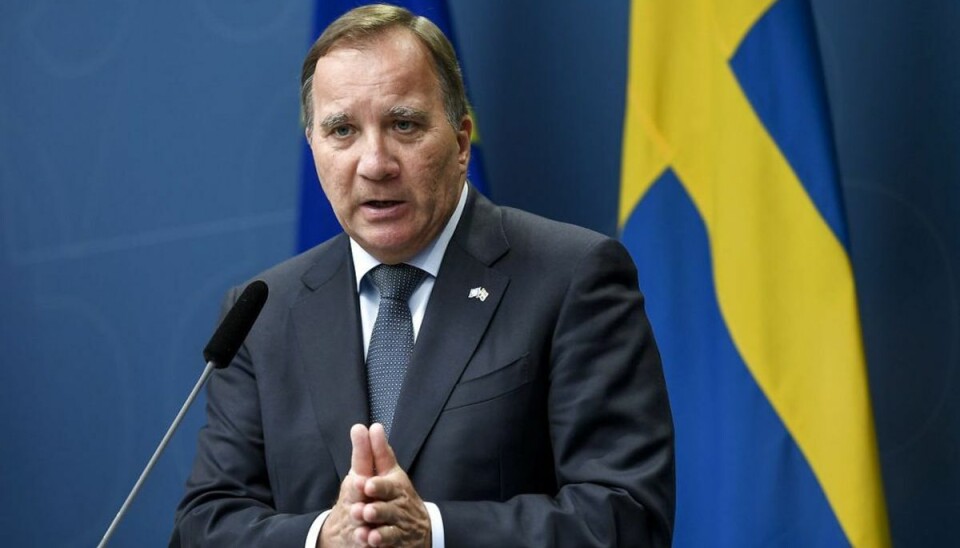 Sveriges statsminister, Stefan Löfven. (Foto: 11950 ALI LORESTANI/TT/Ritzau Scanpix) Sveriges statsminister, Stefan Löfven. (Foto: 11950 ALI LORESTANI/TT/Ritzau Scanpix)