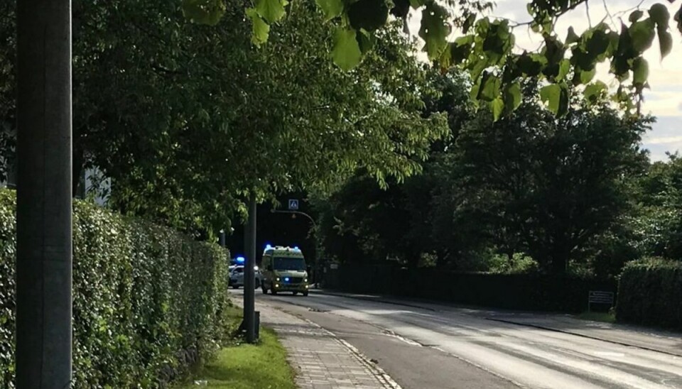 Den 24-årige kvinde, der torsdag aften blev forbrændt ved en brand, er død. Foto: Presse-fotos.dk