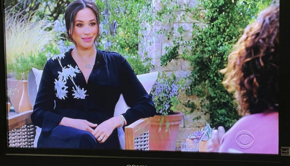 Harry og Meghan blev gift i hemmelighed Meghan Markle fortæller i et optaget interview med tv-værten Oprah Winfrey, at brylluppet med prins Harry den 18 maj 2018 var en forestilling for resten af verden. Foto: Strf/Star Max/Ipx/Scanpix