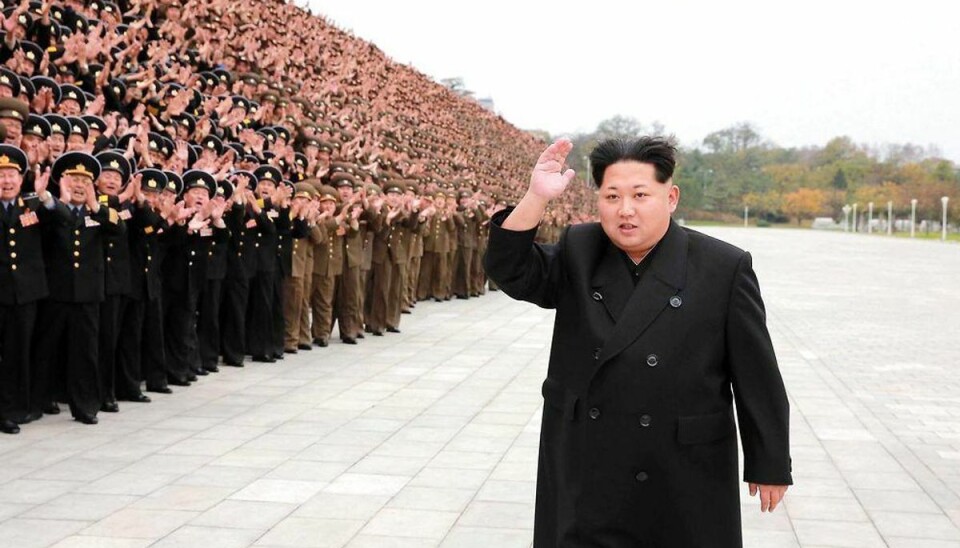 Nordkorea vil dulme spændinger og inviterer naboen Nordkorea – og dets leder Kim Jong-Un har inviteret Sydkorea til møde i grænselandet for at dulme spændingerne. Arkivfoto: Scanpix
