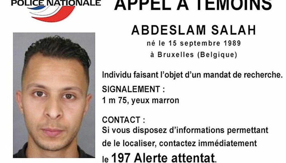 Salah Abdeslam. Foto: Scanpix.