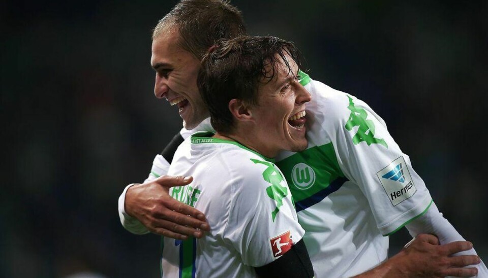 Wolfsburg ydmyger Vestergaard og Bremen med tenniscifre Foto: RONNY HARTMANN/Scanpix.