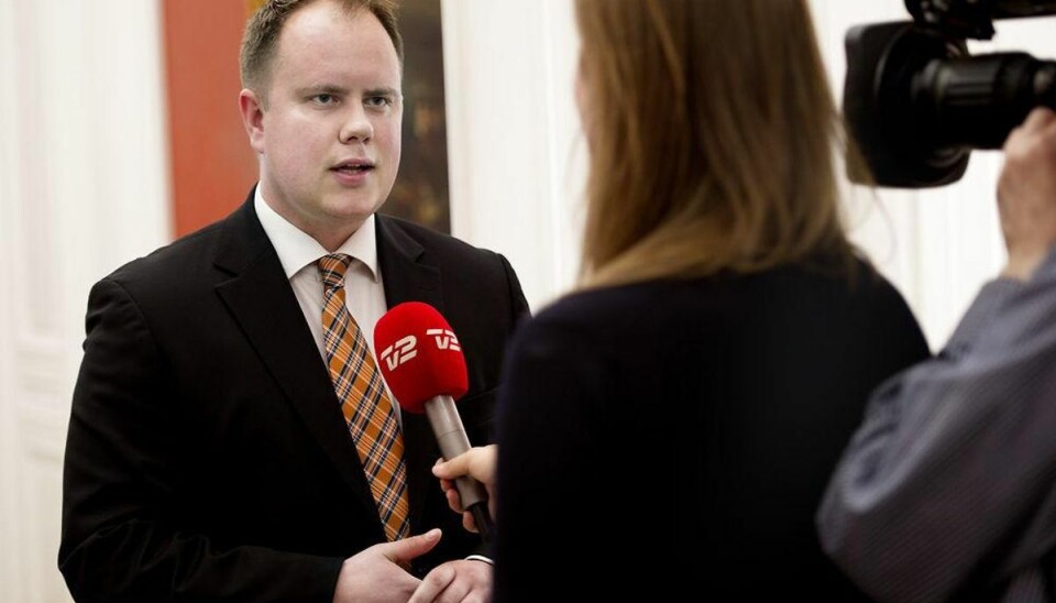 Martin Henriksen: V er desperat og på slingrekurs Foto: Liselotte Sabroe/Scanpix (Arkivfoto)