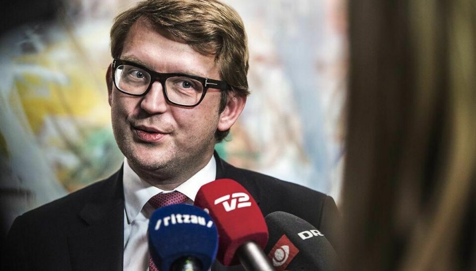 Erhvervs- og vækstminister Troels Lund Poulsen. Foto: Sophia Juliane Lydolph/Scanpix (Arkivfoto)