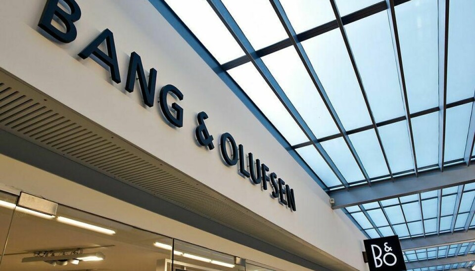 Bang og Olufsen er muligvis på vej til et salg. Foto: Henning Bagger/Scanpix