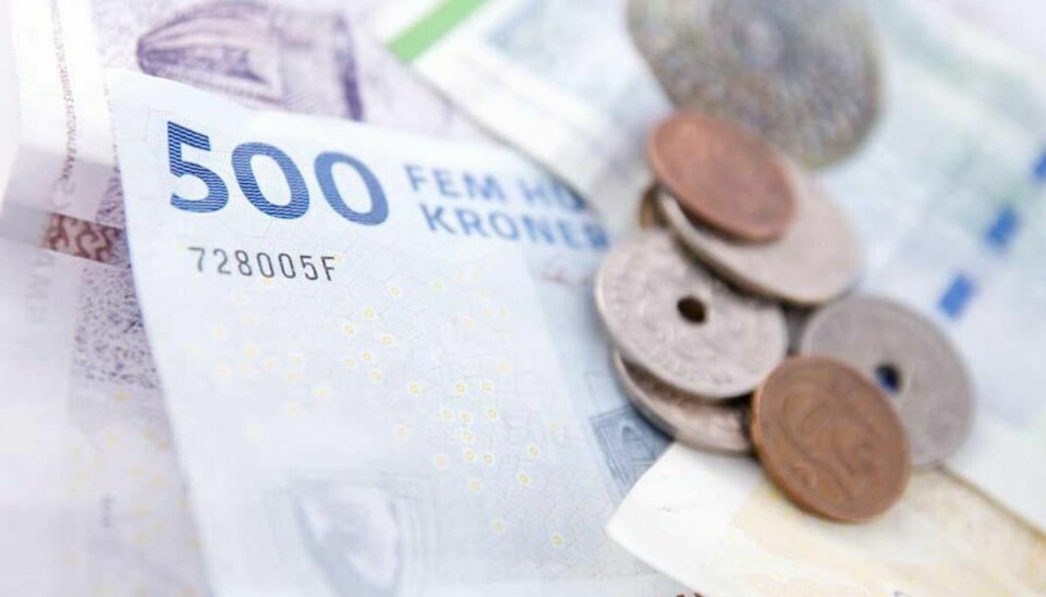 Flere danskerne vælger at beholde byttepengene, hvis de får meget tilbage. Foto: Colourbox.com (Modelfoto)