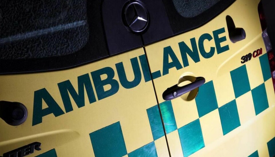 Fynske ambulancer et minut langsommere En ung mand undveg med nød og næppe spøgelsesbilisten, der kort efter kørte frontalt sammen med en anden bilist på motorvejen. Foto: colourbox