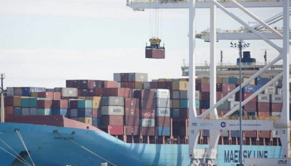 2. juli fandt mexicanske toldere over 100 kilo kokain på et containerskib, der sejler under dansk flag for Mærsk. (Arkivfoto) Foto: Jason Redmond/Reuters 2. juli fandt mexicanske toldere over 100 kilo kokain på et containerskib, der sejler under dansk flag for Mærsk. (Arkivfoto) Foto: Jason Redmond/Reuters