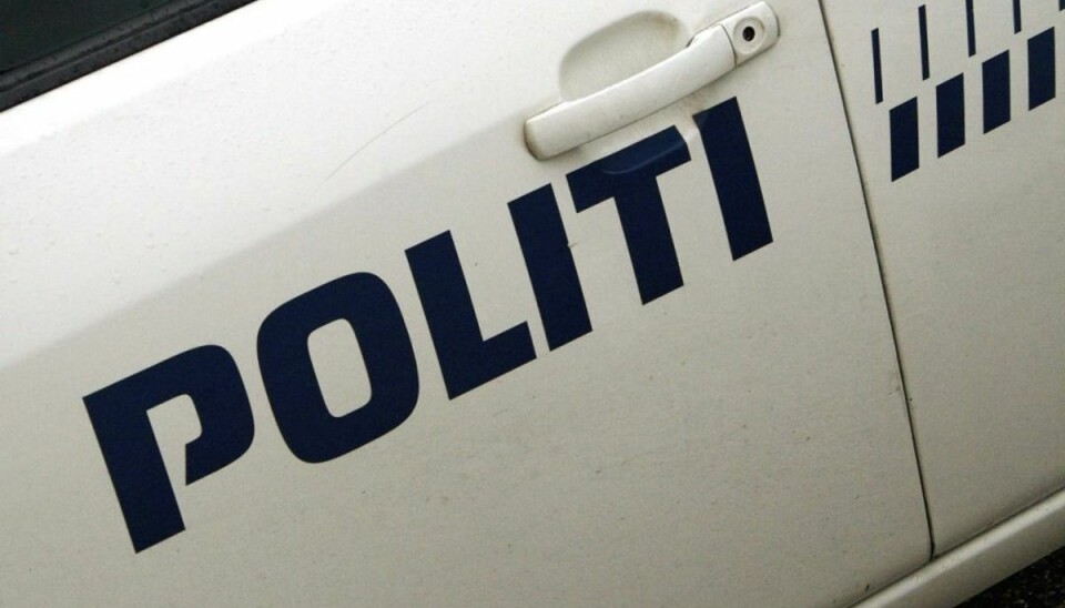 Politiet er på stedet. Genrefoto.