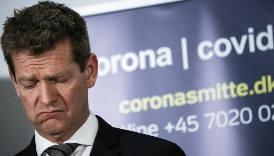 Sundhedsstyrelsen udnyttet: Fald ikke for dette Sudnhedsstyrelsen er blevet udnyttet i en svindel-sms, der florerer for tiden. Foto: Ida Marie Odgaard/Scanpix 2020