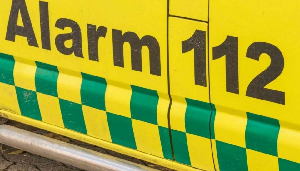 Ambulancefolk blev kaldt ud til en adresse efter en anmeldelse om, at der var fundet en livløs. Foto: Colourbox/ Genre
