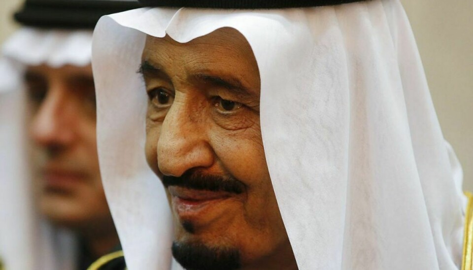 Saudi-Arabiens 84-årige konge er indlagt på hospitalet. Foto: Scanpix.