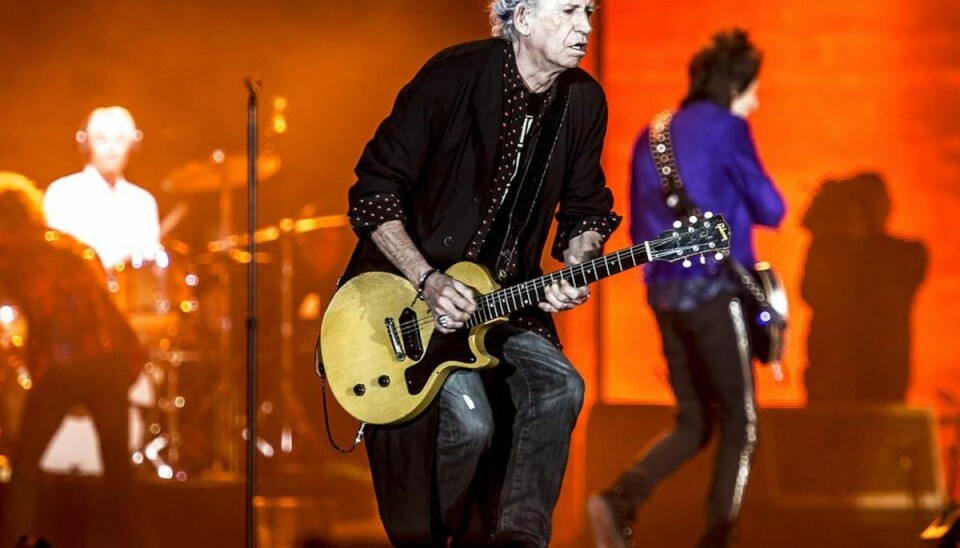 Keith Richards’ eks-svigersøn er død. Han blev ramt af et tog. Foto: Mads Claus Rasmussen/Scanpix 2017