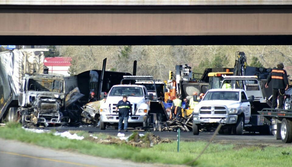 På Interstate 70 i Colorado døde fire personer som følge af en ulykke. Det resulterede i en enorm straf til chaufføren af en lastbil.