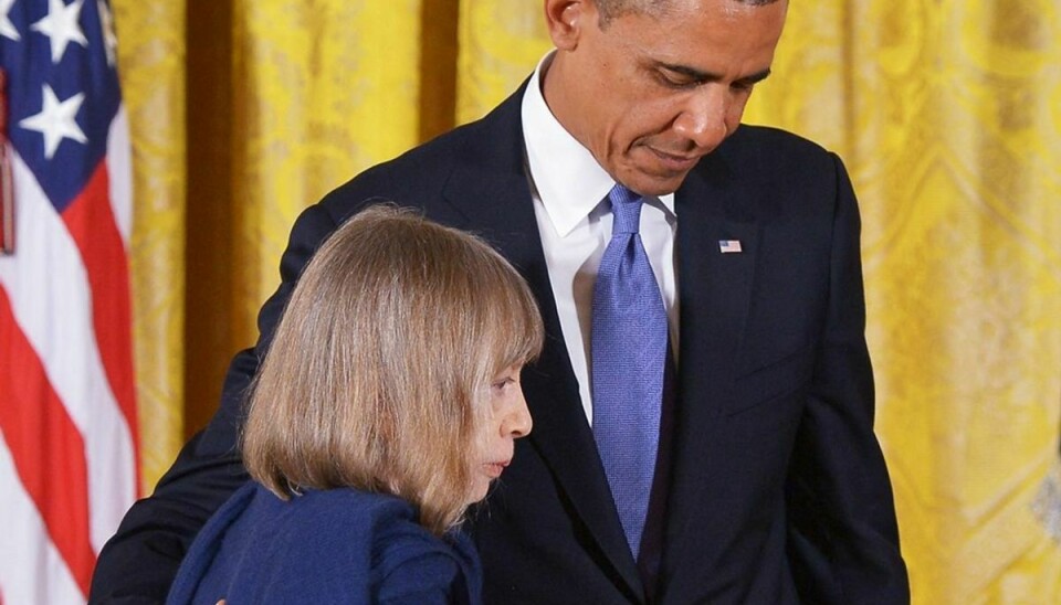 Joan Didion og Barack Obama.