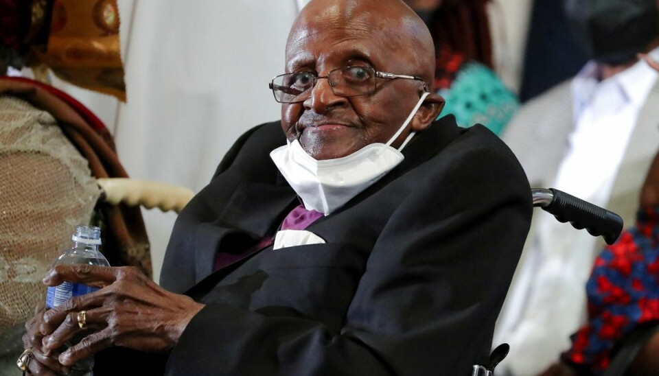 Desmond Tutu blev 90 år gammel Desmond Tutu blev 90 år gammel