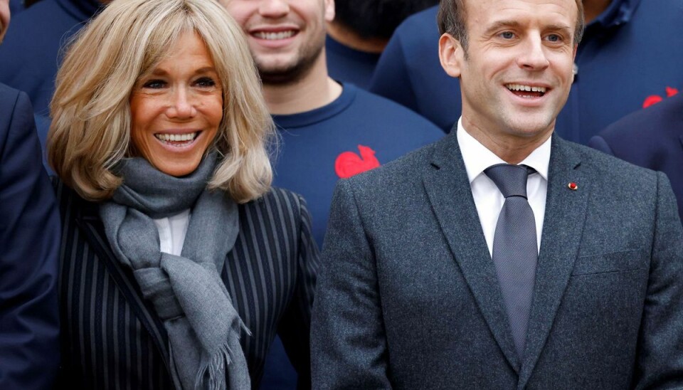 Brigitte og Emmanuel Macron Brigitte og Emmanuel Macron