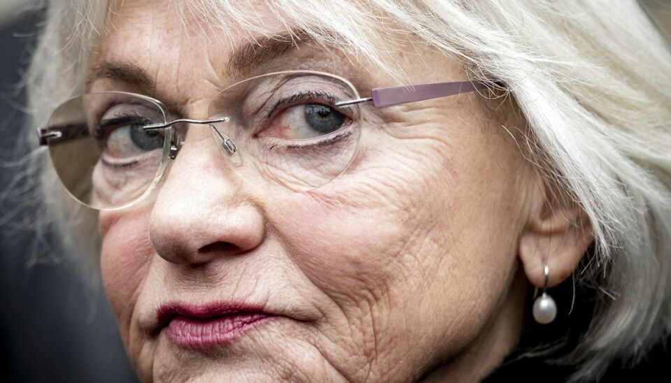 Pia Kjærsgaard og et skofirma er pludselig kædet sammen Pia Kjærsgaard og et skofirma er pludselig kædet sammen