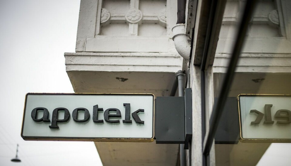 Cirka hvert fjerde af landets 524 apoteker tilbyder på nuværende tidspunkt vaccination mod coronavirus. Det gælder både første, andet og tredje vaccinestik. (Arkivfoto). Cirka hvert fjerde af landets 524 apoteker tilbyder på nuværende tidspunkt vaccination mod coronavirus. Det gælder både første, andet og tredje vaccinestik. (Arkivfoto).